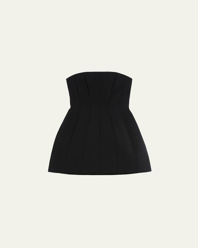 Betel Strapless Paneled Mini Dress